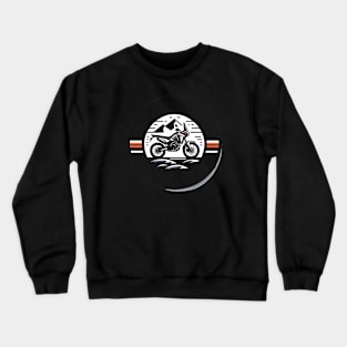 Adventure Bike Crewneck Sweatshirt